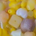 Миксы бусин - - 92-MIX4-YELLOW-1 - - 250 гр.