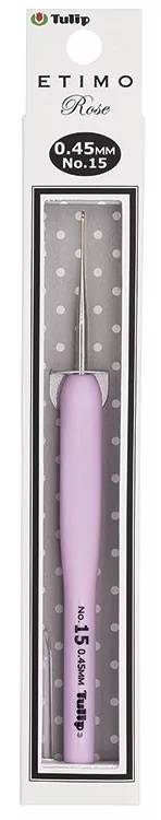 Крючок для вязания с ручкой Tulip 'ETIMO Rose' (0,45)